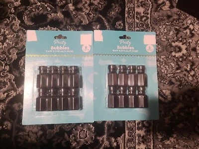 16 PARTY BUBBLE BOTTLES WEDDING PARTY FAVORS FAST SHIPPING Black Color - Image 1 of 2