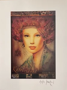 CSABA MARKUS Kapricianna - Park West Lithograph with spot varnish, w/COA, 12x9" - Picture 1 of 2