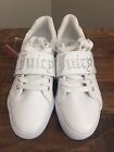 Juicy Couture Cartwheel Bling White Sneakers Shoes Size 8.5 M NWT