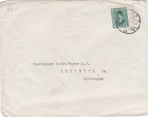 Egipto 1937 Cubierta de materia impresa enviada a Alemania con CD de Alejandría - Imagen 1 de 2