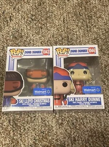 Funko POP! Ski Lloyd Christmas & Ski Harry Dunne #1043 & #1044 LOT of 2 - Picture 1 of 7