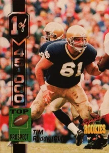 1994 Superior Rookies #50 - Tim Ruddy PR45000 Notre Dame Fighting Irish 94-578 - Picture 1 of 2