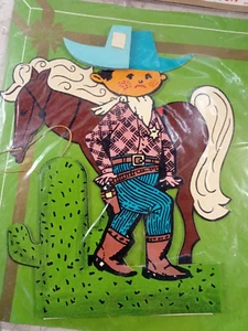 Cowboy Pferd Waben Japan Regal selbstklebend Paket zum Binden Dekoration - Bild 1 von 7
