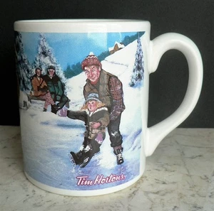 Collector Series SKATING POND Tim Hortons Coffee Mug #003 Limited Edition - Foto 1 di 6