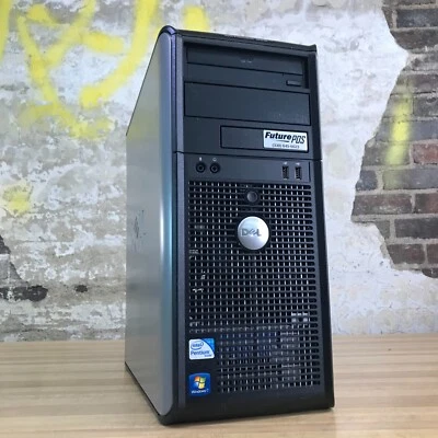 Dell OptiPlex 380 PC Retro Gaming Pentium D 3.00GHz 1GB RAM Windows 7 Pro 64-Bit - Image 1 of 4