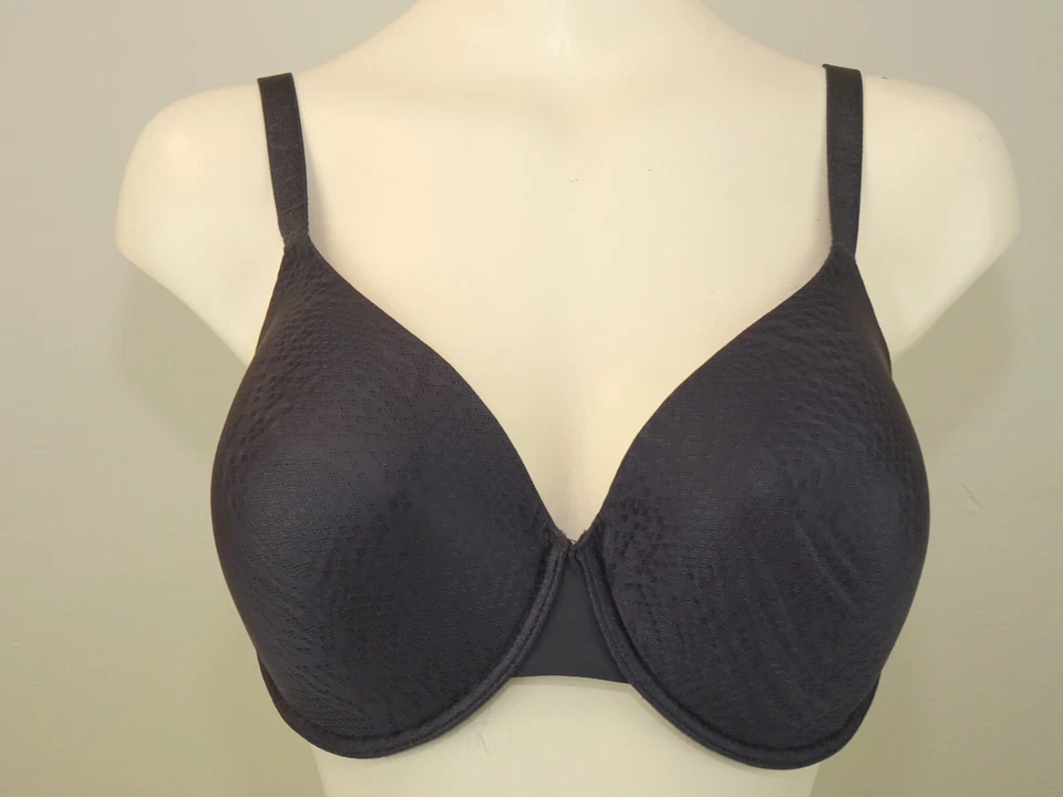 Natori 731165 Black Comfort Underwire Full Fit Bra 34H *611