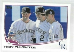 2013 Topps Update SP Troy Tulowitzki All-Star #US88b Rockies