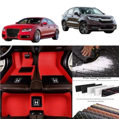 For Honda Civic Car Floor Mats Custom 1995-2024 Cargo Liners All Weather Carpets - Image 1 of 4