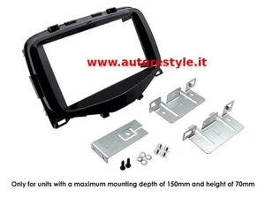 Panel Para Navegador GPS Autorradio 2 din Toyota Aygo Citroen C1 Peugeot 108 - Imagen 1 de 1