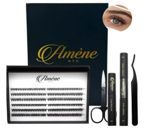 Améne NYC 240pcs DIY Cluster Individual Eyelash Extension Kit 30D+40D 10-14mm - Picture 1 of 11