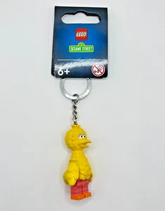 New Lego Minifigure Key Chain Backpack Charm Sesame Street Big Bird - 854194 - Picture 1 of 3