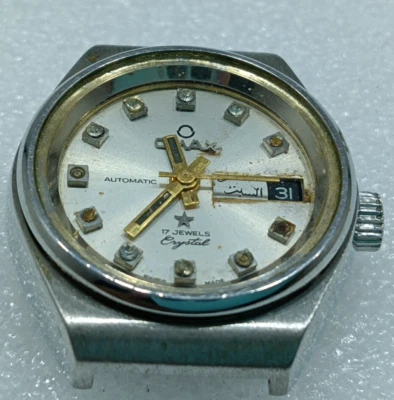 Omax Automatic 17 Jewela Ladies Watch Balance Ok  Watch Parts - Image 1 of 4