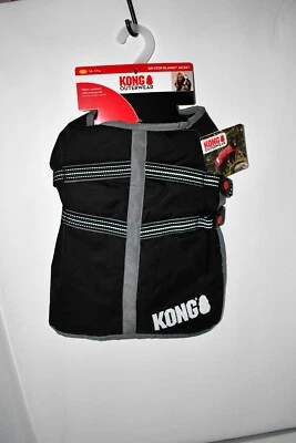 Abrigo Manta KONG Rip-Stop para Perros en Negro - Talla: PEQUEÑO #R402019 NUEVO CON ETIQUETAS Foto 1 de 4