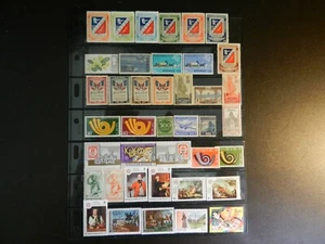 *WORLDWIDE* STAMPS LOT OF FORTY (40) ALL DIFFERENT w/ COMPLETE SETS MNH/MH - Picture 1 of 1