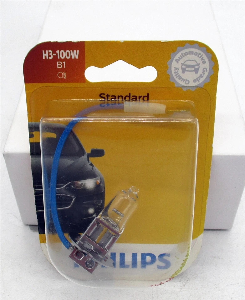  Lámpara antiniebla halógena estándar Philips H3-100W, paquete de 1 H3100WB1 Foto 1 de 2