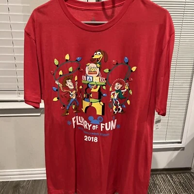 Camisa grande Disney’s Hollywood Studios 2018 Flurry of Fun Toy Story Foto 1 de 2
