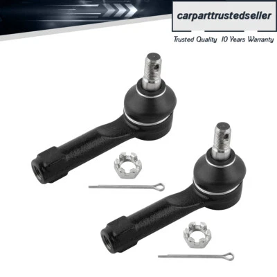 Set of 2 Front Outer Tie Rod Ends ES2333 for Nissan Sentra Stanza Pulsar Maxima - Image 1 of 4