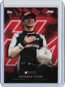Ocon Lights Out Topps F1 2022 Formula One Esteban History Maker - Picture 1 of 1