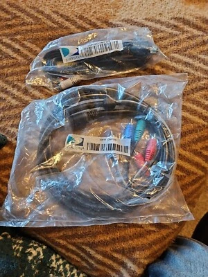 -3 DIRECTV 10 PIN COMPONENT CABLE  Two Different Types  - Image 1 of 4