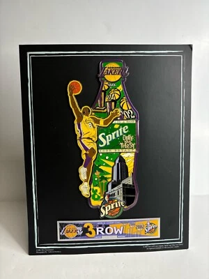 Lakers Kobe Bryant Giant Pin Sprite 3 In A Row World Champ 24/74 - Image 1 of 3