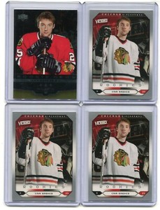 2005-06 Cam Barker 4 Rookie Cards Lot  RC 05-06  BLACK DIAMOND  UD VICTORY