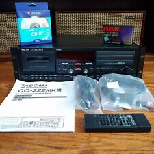 Tascam Cc-222Mkiii Analog Multi Track Recorder - Ex Tested w/remote manual +
