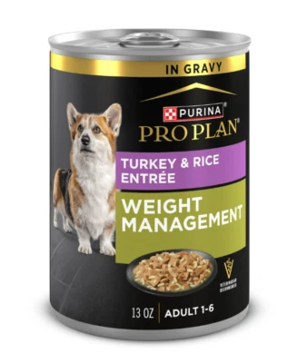 Purina Pro Plan Wet Dog Food Turkey and Rice Entree in Gravy, 13 oz (12) - Image 1 of 4