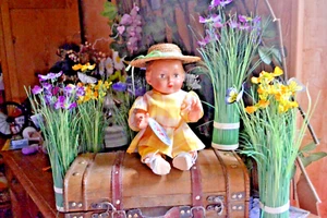 poupon neuf petitcollin MICHEL original laque PETIT ANGE mode et travaux dans b - Photo 1/6