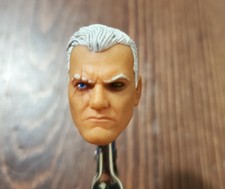 Mezco One:12 CABLE - Head - Neutral face  custom Fodder junk lot x-men Marvel