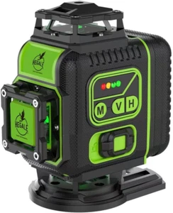 4D Green Beam Laser Level 360 Self Levelling - Premium 16 Lines Self Levelling L - Picture 1 of 12