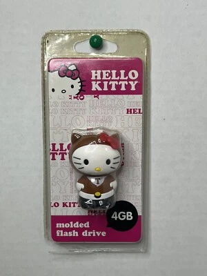 NEW (Read) Texas Longhorns Hello Kitty 4GB USB Flash Drive SEALED University UT - Image 1 of 4