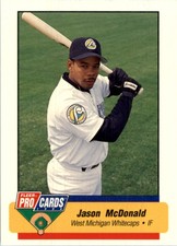 1994 West Michigan Whitecaps Fleer/ProCards #2306 Jason McDonald