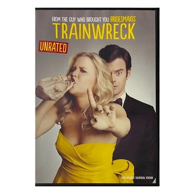 Trainwreck (DVD, 2015) Unrated Edition - NEW SEALED - Image 1 of 3