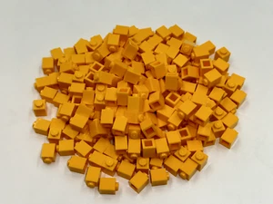 LEGO Pack of 200x New Bright Light Orange Brick 1 x 1 BULK BRICKS - Picture 1 of 4