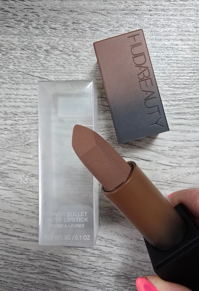 Huda Beauty Power Bullet Matte Lipstick | Last Night | 3g | Neu im Karton 💯Authentisch