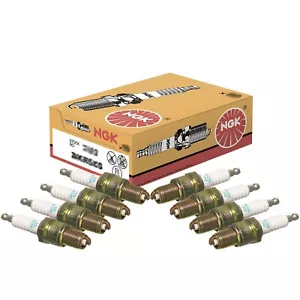 NGK Set 8 Std Spark Plugs For Aston Martin Rover MB Porsche Rolls-Royce Triumph - Picture 1 of 1
