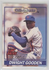 1991 Line Drive Collect-A-Books Dwight Gooden #17