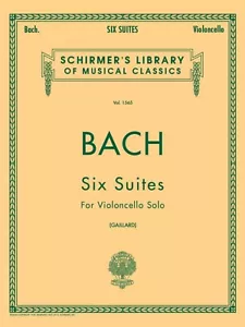 Bach 6 Suites Cello Solo Sheet Music Book NEW 050260150 - Picture 1 of 1