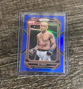 BJ Penn 2023 Panini Prizm UFC Blue Prizm /175
