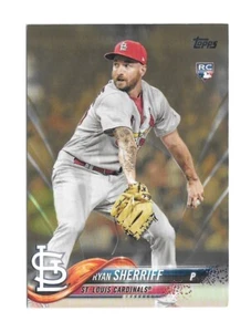 2018 Topps Serie 2 Ryan Sherriff RC Gold Parallel #to/2018 -Cardinals- #698 - Imagen 1 de 1
