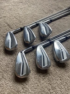 ** BRAND NEW ** Cobra Forged Tec X Irons 5-PW True Temper Elevate ETS 115 Stiff - Picture 1 of 7