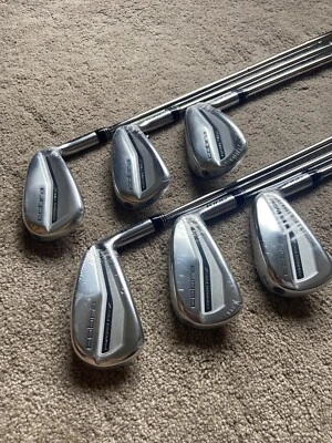 ** BRAND NEW ** Cobra Forged Tec X Irons 5-PW True Temper Elevate ETS 115 Stiff - Image 1 of 4