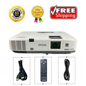 Epson PowerLite 1925W 3LCD Projector Professional 4000 ANSI H314A HDMI w/bundle
