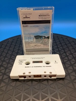 RUSH - A Farewell To Kings - Cassette Tape (1977) Mercury Records MCR 41-1184 - Image 1 of 2