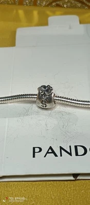 Pandora 925 纯银钱袋珠饰已停产正品优质礼物 — 第 1/4 张图片