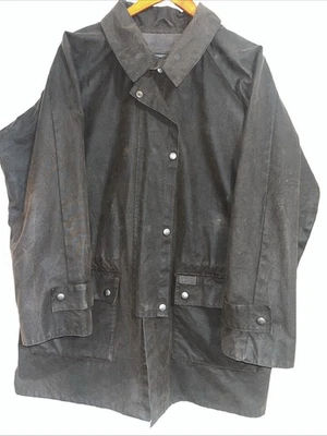 Outback Trading Company Oilskin Jacket Sz. SM Waterproof  Australia Style 5008 - Image 1 of 4