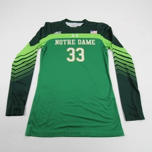 Notre Dame Fighting Irish Under Armour Game Jersey - Soccer Men's Green Used - Picture 1 of 6