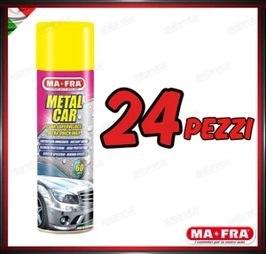X24 MAFRA - METAL CAR CERA SPRAY LUCIDANTE PROTETTIVO PER CARROZZERIA 500ML - Picture 1 of 3