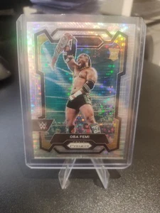 2024 Panini Prizm WWE Oba Femi #199 Pulsar Prizm /499 (RC) - Picture 1 of 2