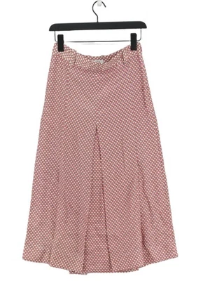 COS Women's Maxi Skirt UK 6 Pink Geometric Lyocell Modal with Other Long Maxi - Image 1 of 4